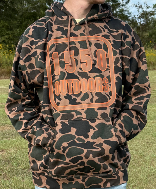 Fifteen Fifty Logo Duck Camo Hoodie