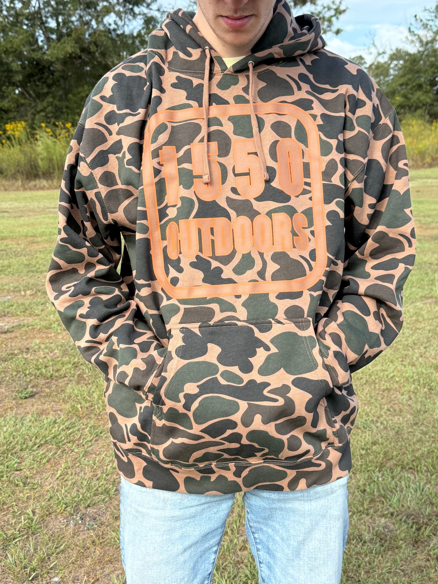 Fifteen Fifty Logo Duck Camo Hoodie