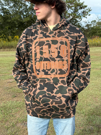 Fifteen Fifty Logo Duck Camo Hoodie