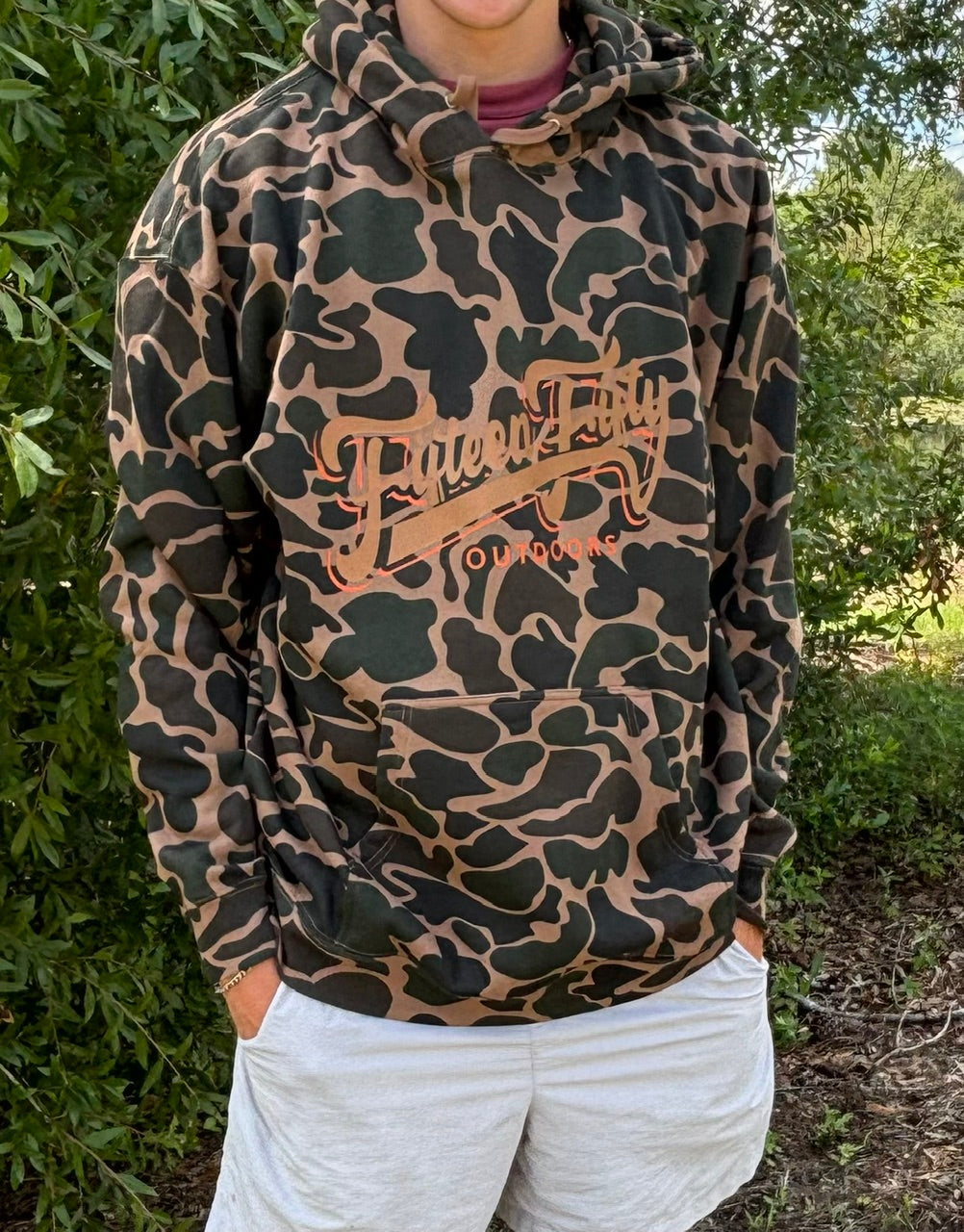 Fifteen Fifty Duck Camo Logo Hoodie