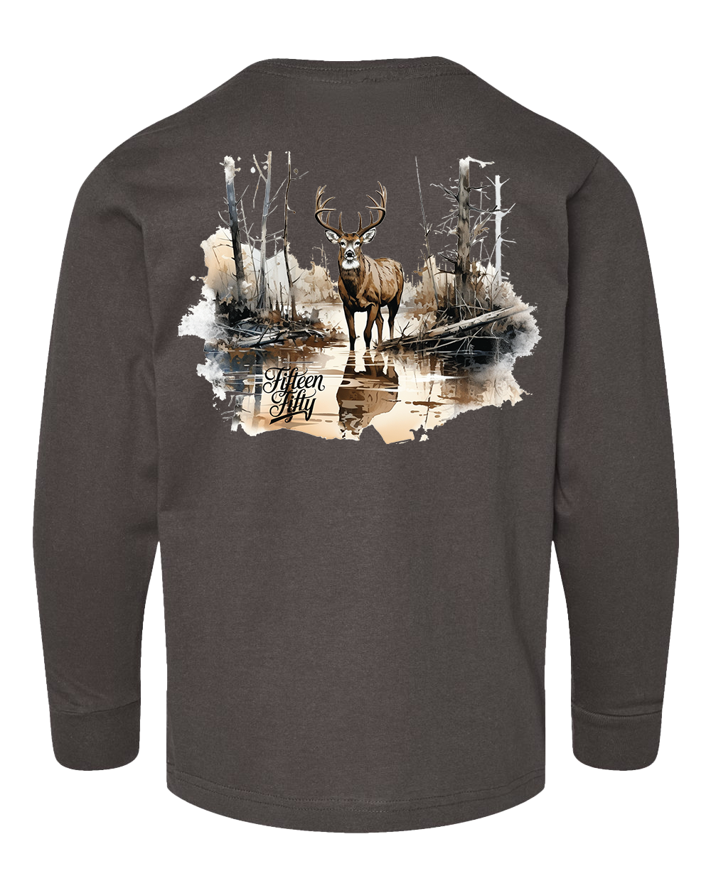 Swamp Deer LS Youth Tee