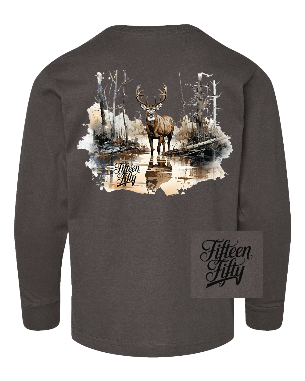 Swamp Deer LS Youth Tee