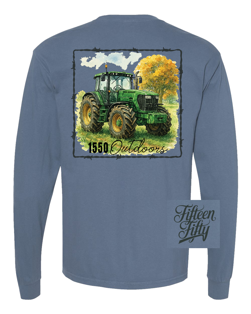 Big Green Tractor LS Tee