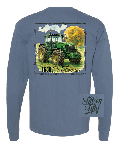 Big Green Tractor LS Tee