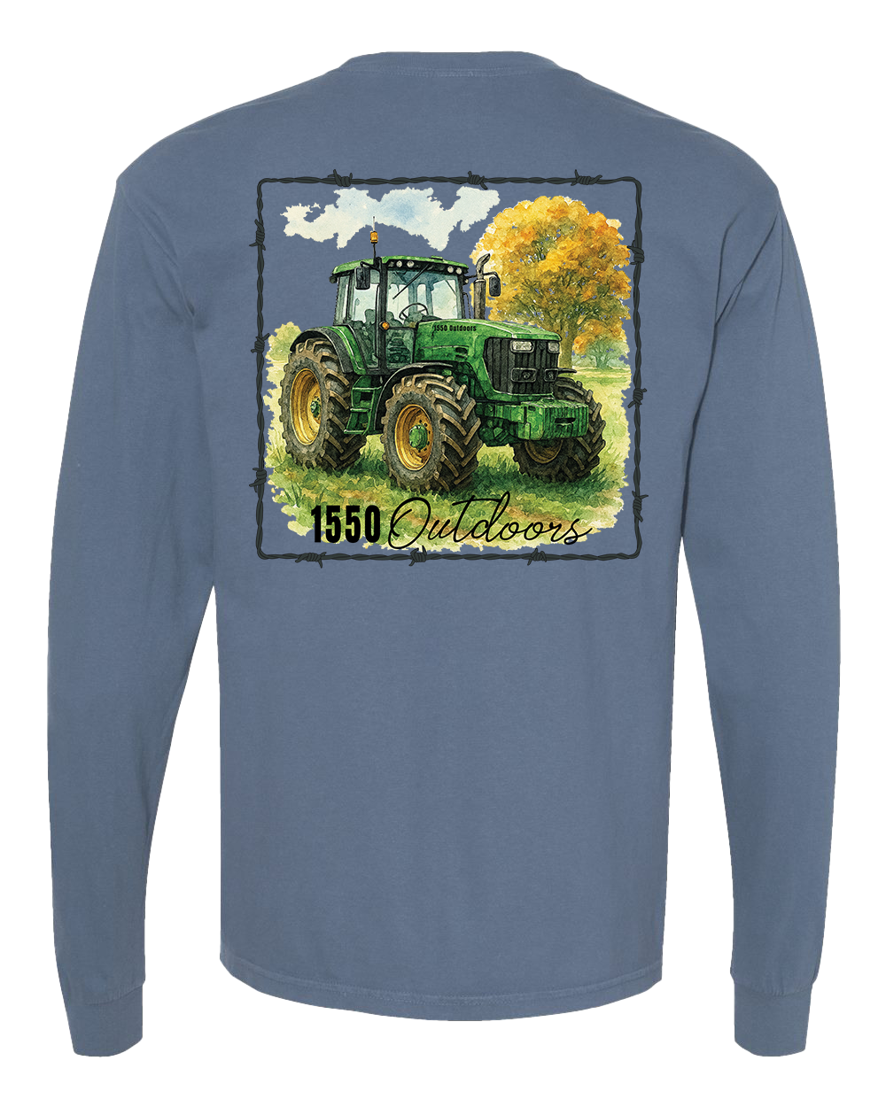 Big Green Tractor LS Tee