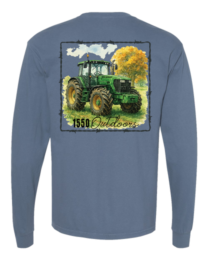 Big Green Tractor LS Tee