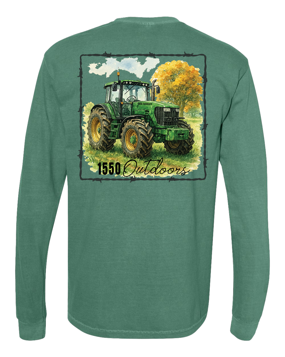Big Green Tractor LS Tee