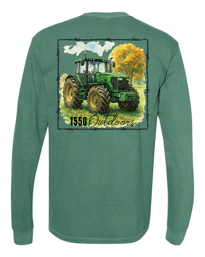 Big Green Tractor LS Tee