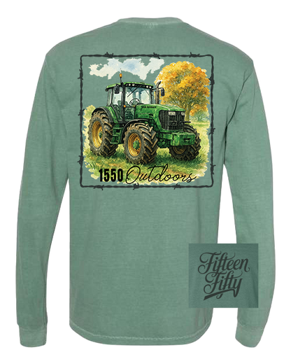 Big Green Tractor LS Tee