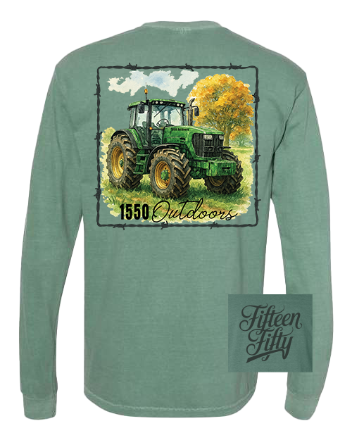 Big Green Tractor LS Tee