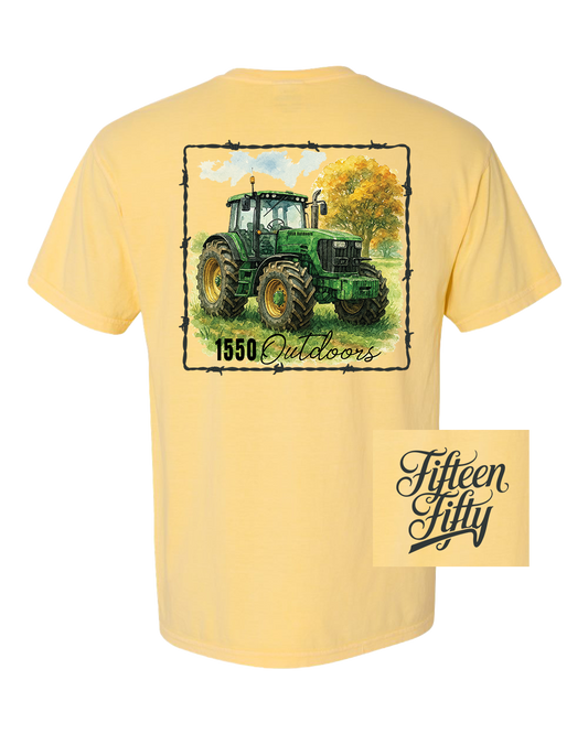 Big Green Tractor Pocket Tee