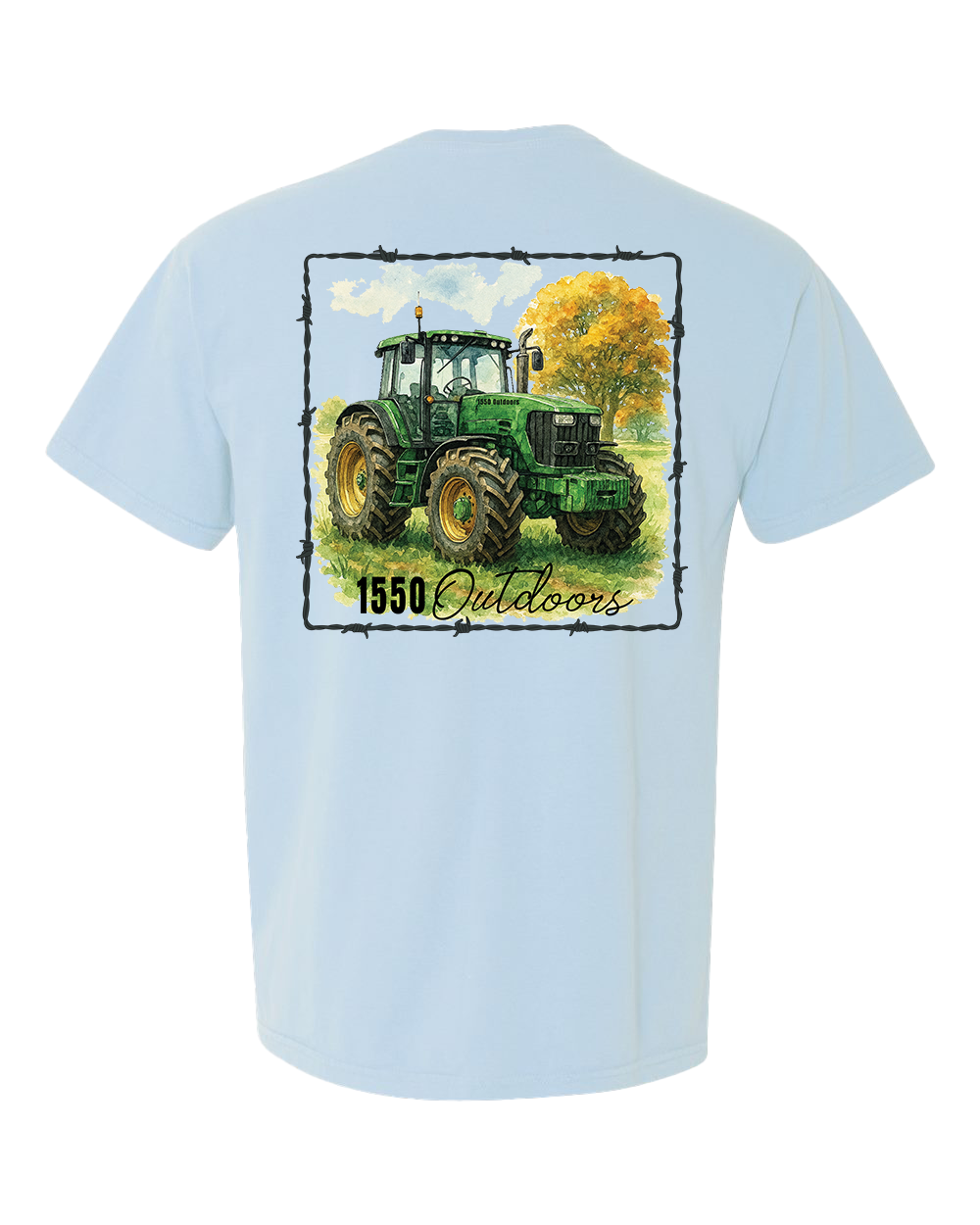 Big Green Tractor Pocket Tee