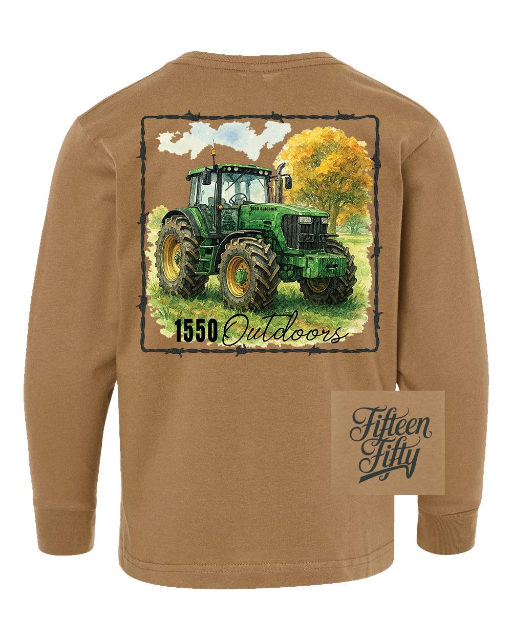 Big Green Tractor LS Youth Tee