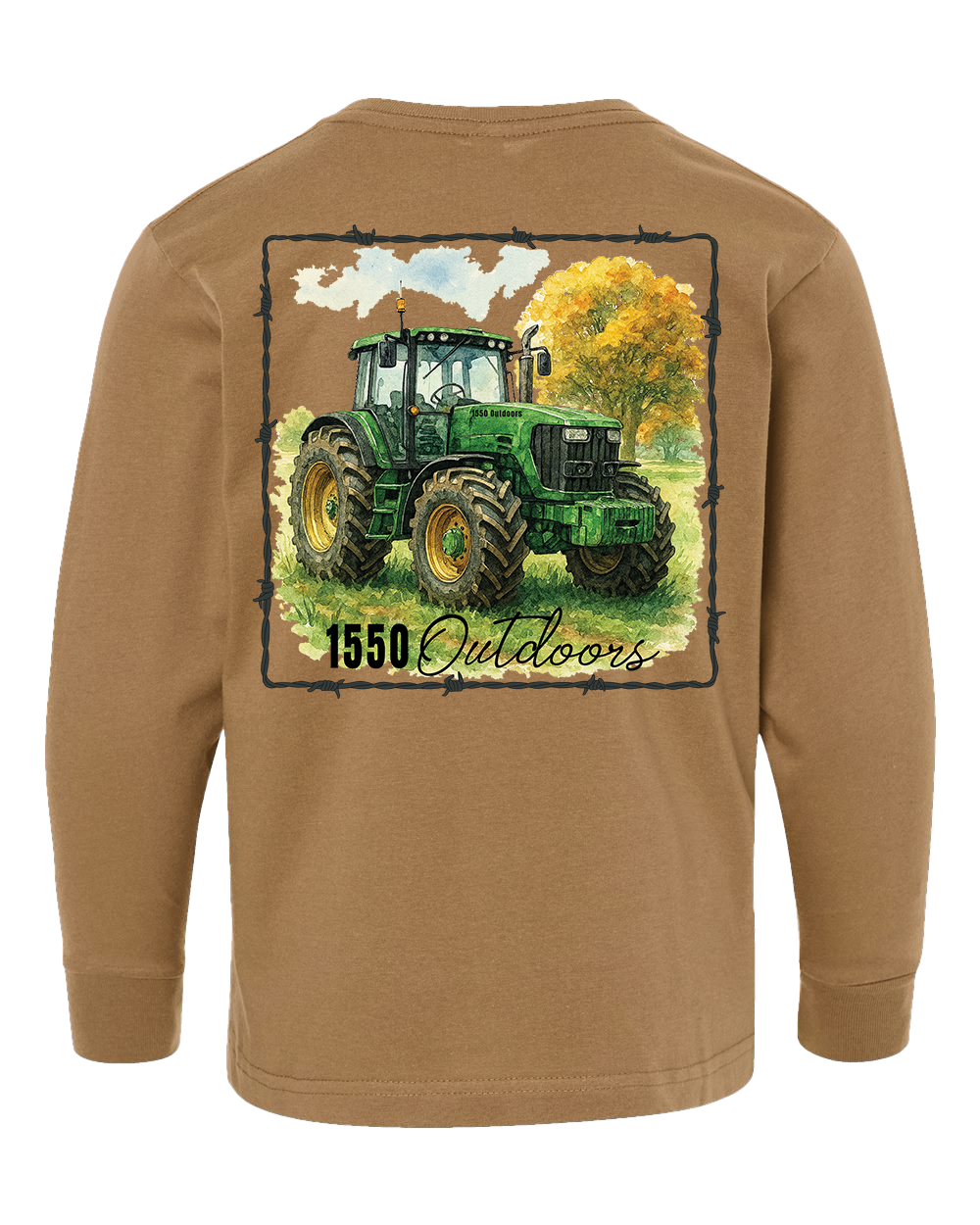 Big Green Tractor LS Youth Tee