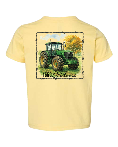 Big Green Tractor Toddler Tee