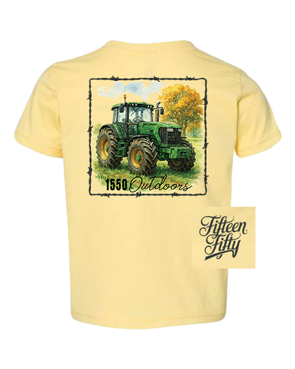 Big Green Tractor Toddler Tee