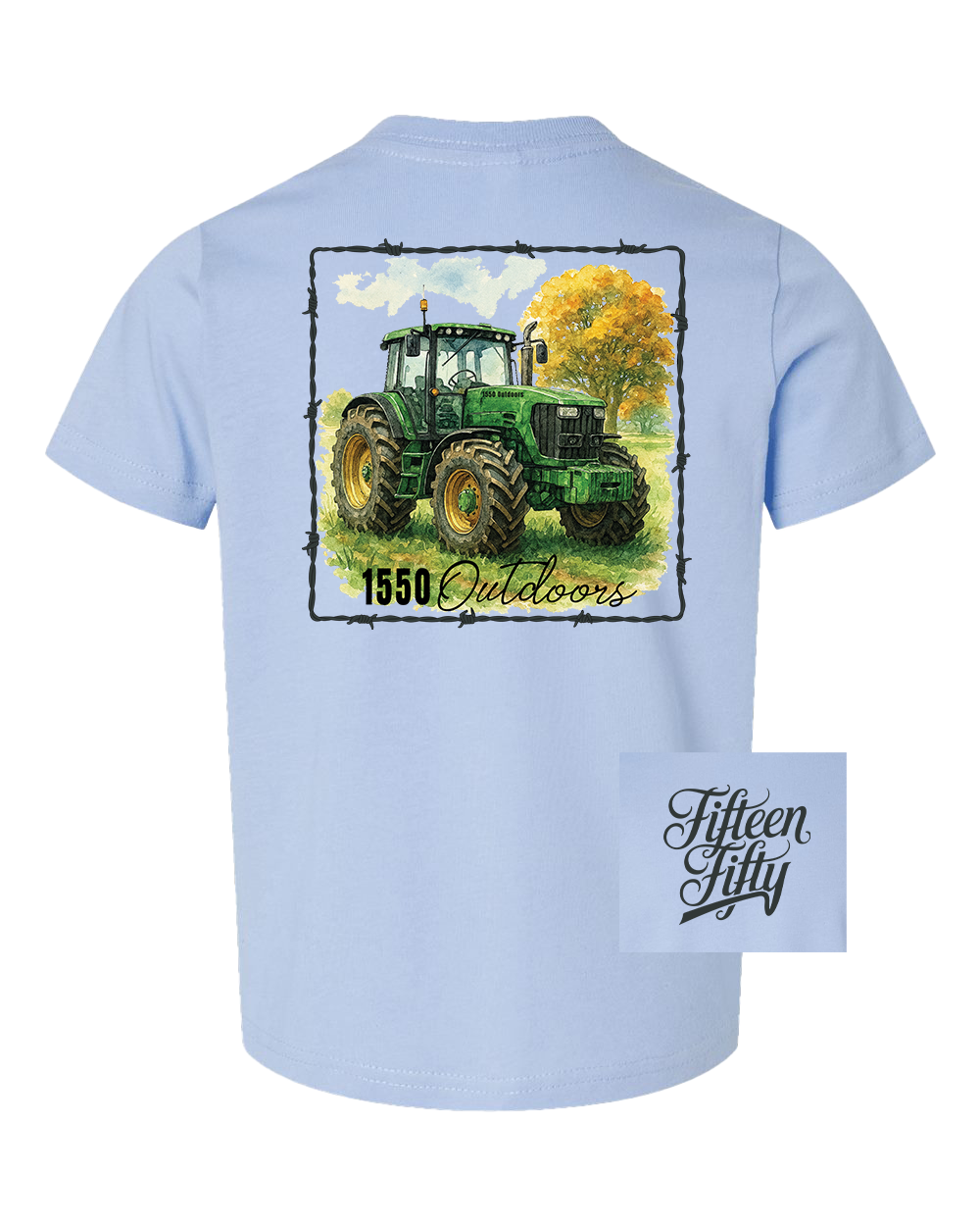 Big Green Tractor Toddler Tee