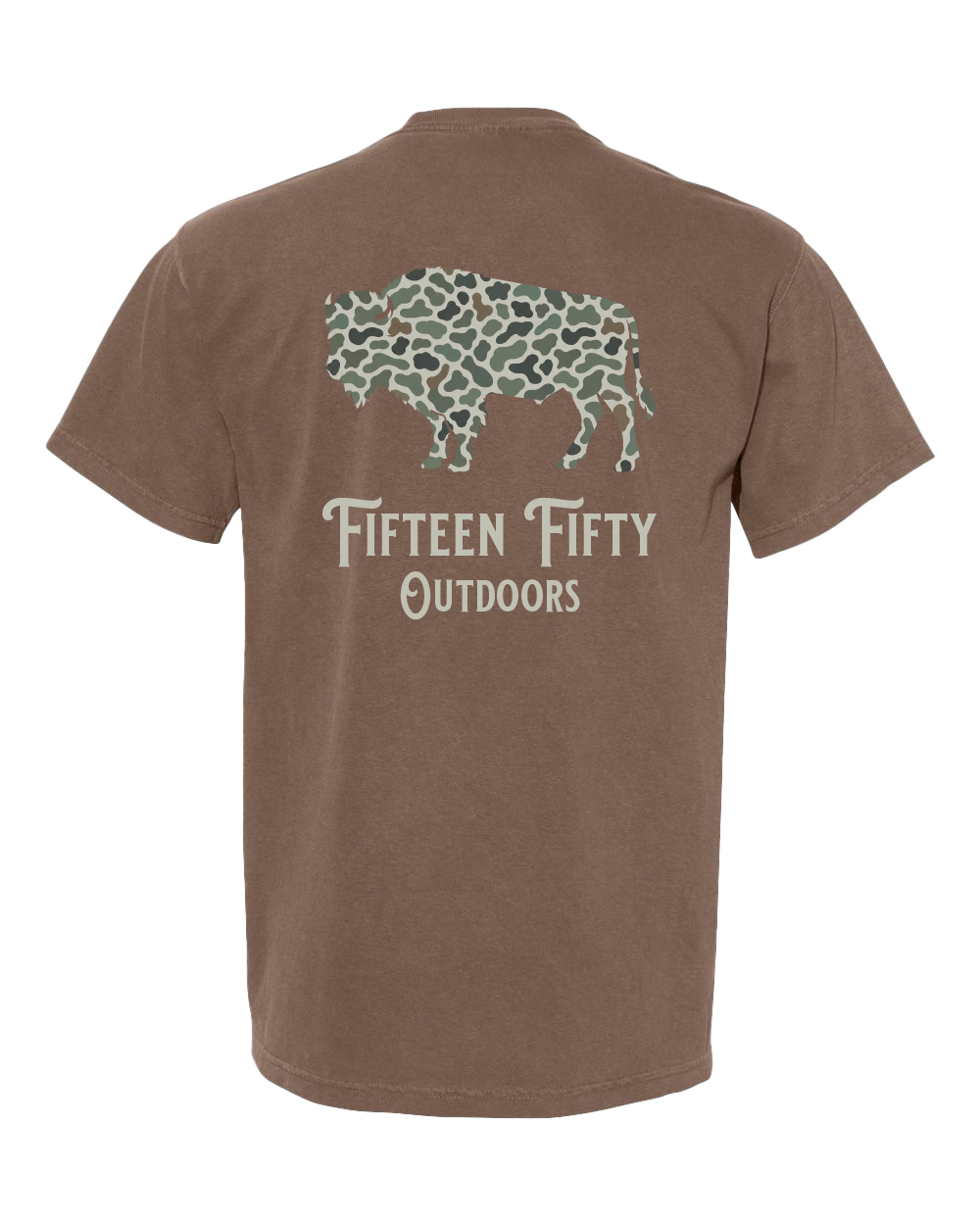 Camo Bison Tee