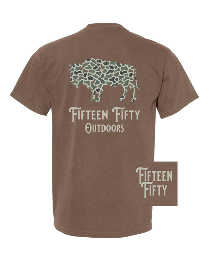 Camo Bison Tee