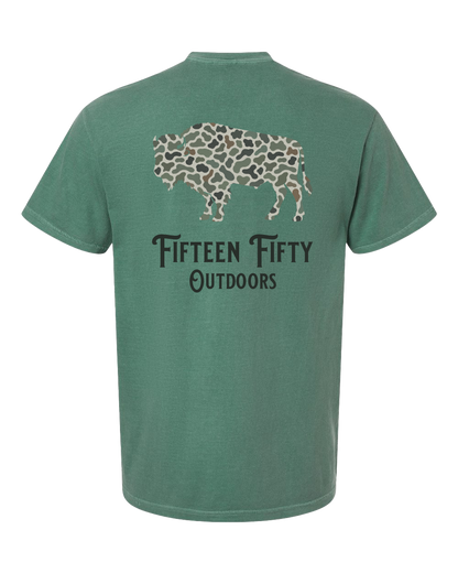 Camo Bison Tee