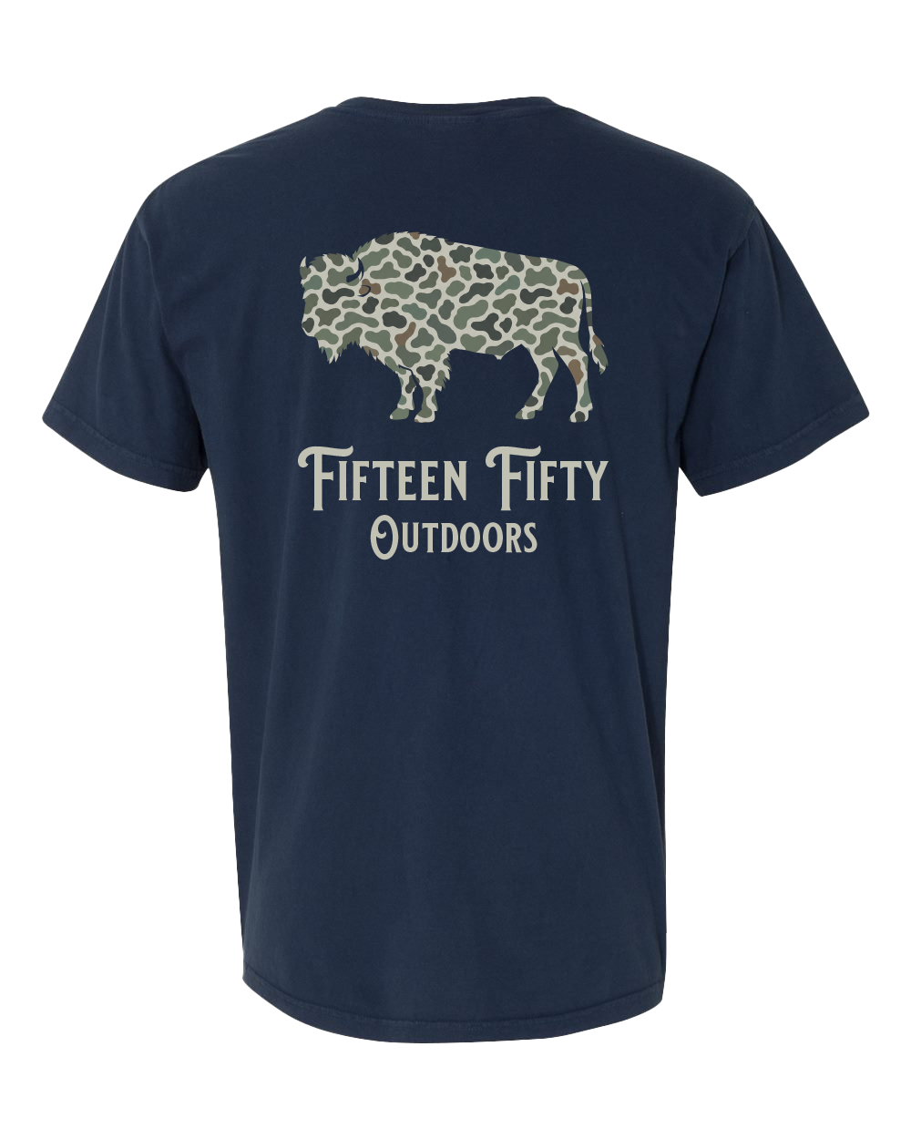 Camo Bison Tee