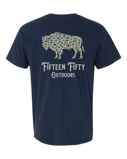 Camo Bison Tee