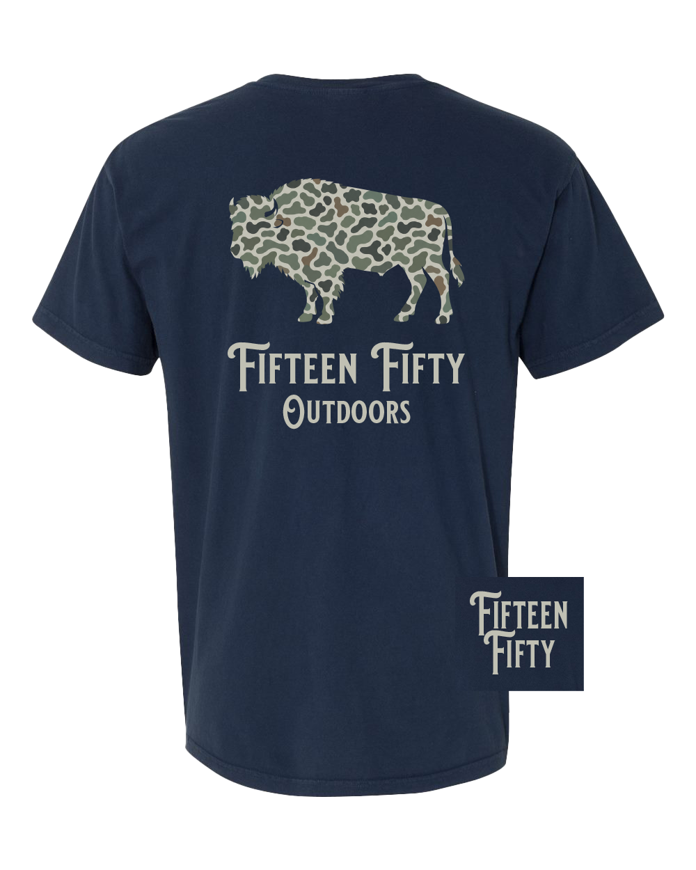 Camo Bison Tee