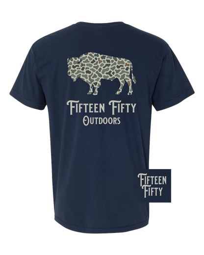 Camo Bison Tee