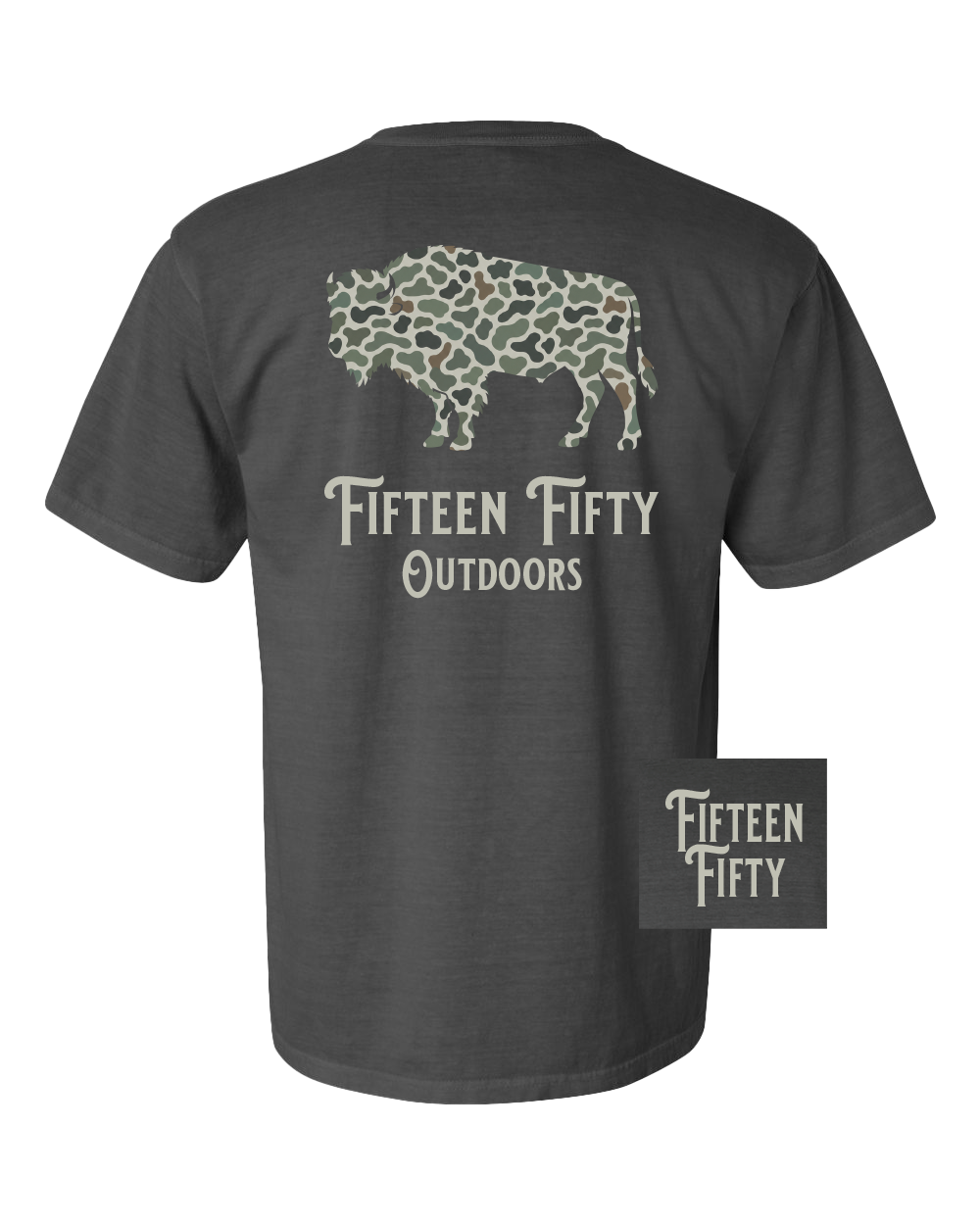 Camo Bison Tee