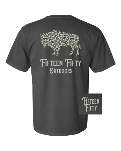 Camo Bison Tee