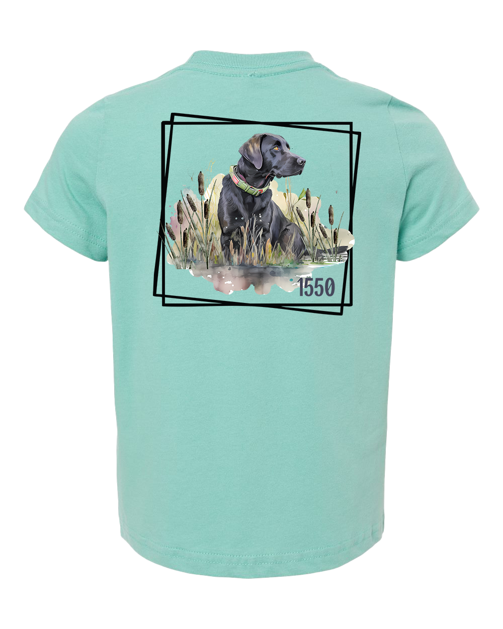 Black Lab Toddler Tee