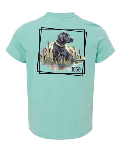 Black Lab Toddler Tee
