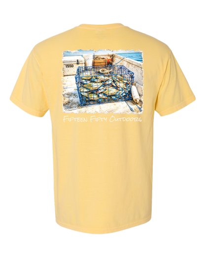 Blue Crab Harvest Pocket Tee