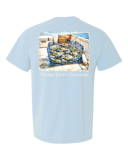 Blue Crab Harvest Pocket Tee