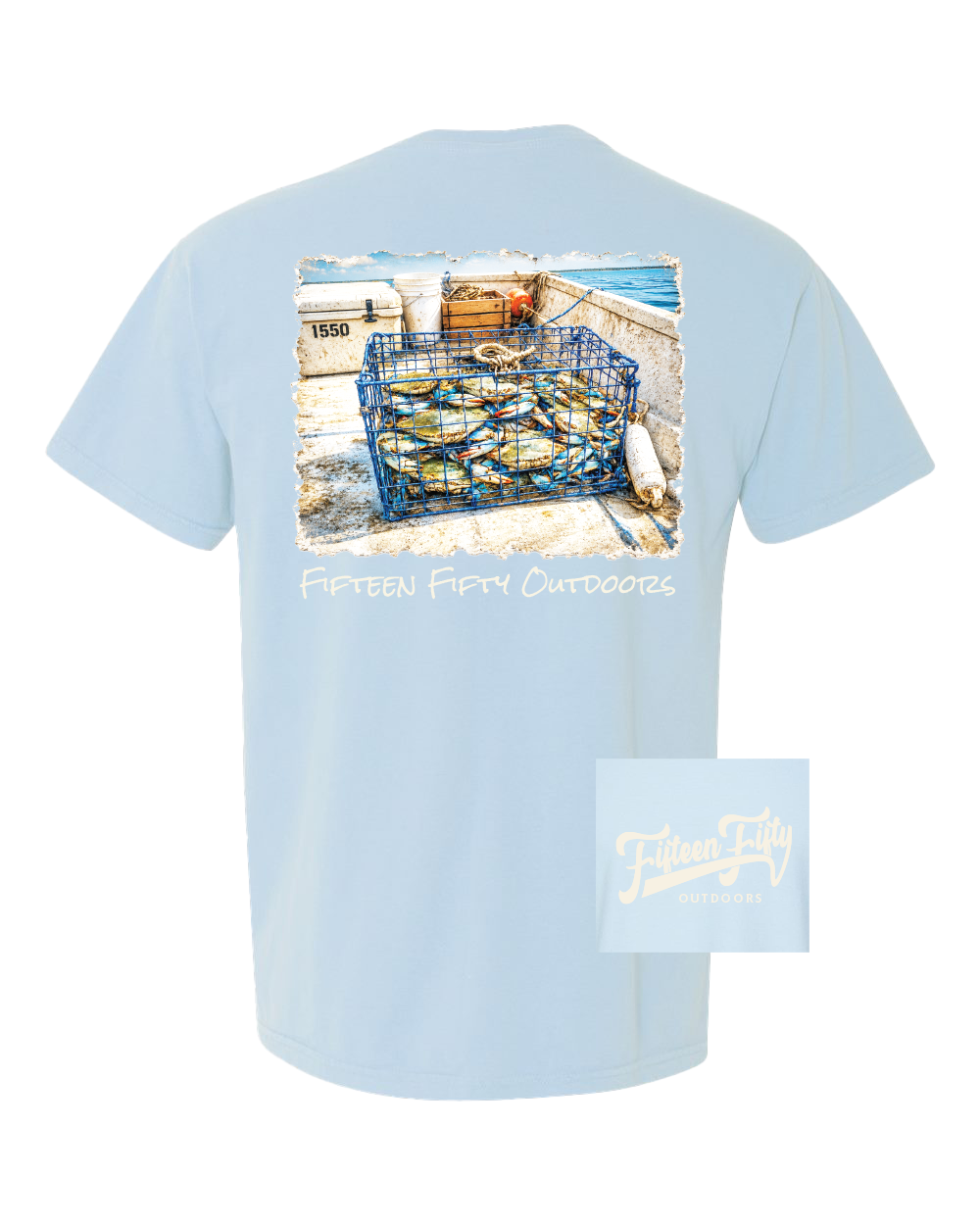 Blue Crab Harvest Pocket Tee