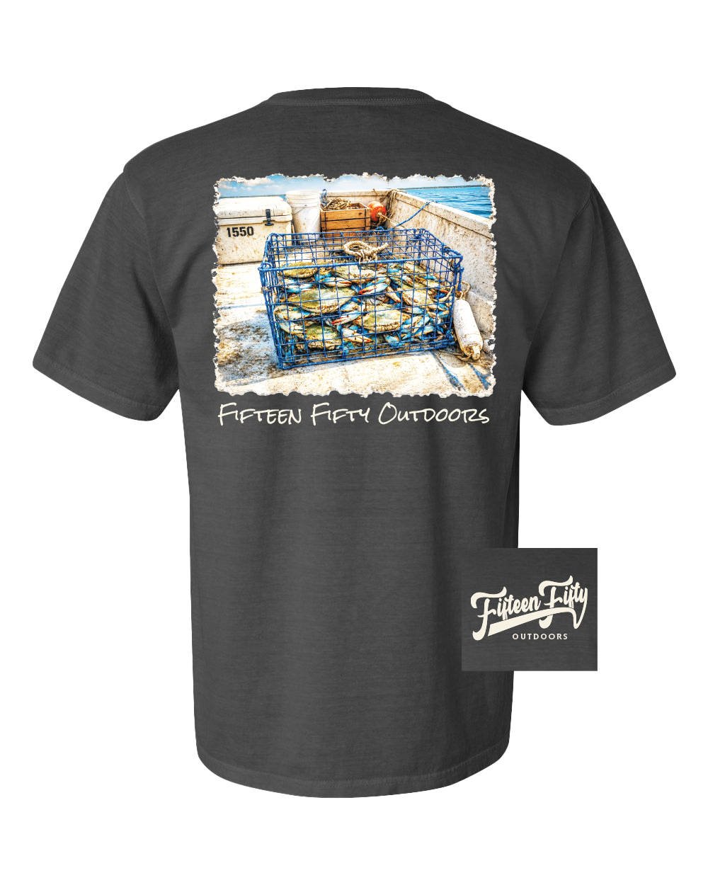 Blue Crab Harvest Pocket Tee