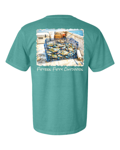 Blue Crab Harvest Pocket Tee