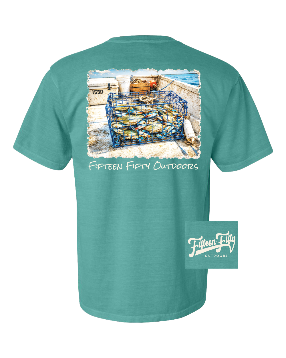 Blue Crab Harvest Pocket Tee
