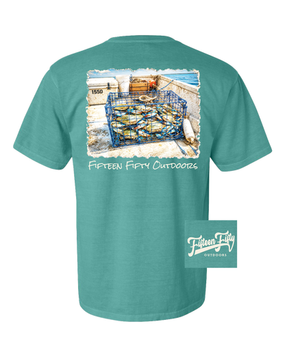 Blue Crab Harvest Pocket Tee