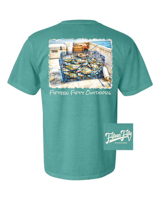 Blue Crab Harvest Pocket Tee