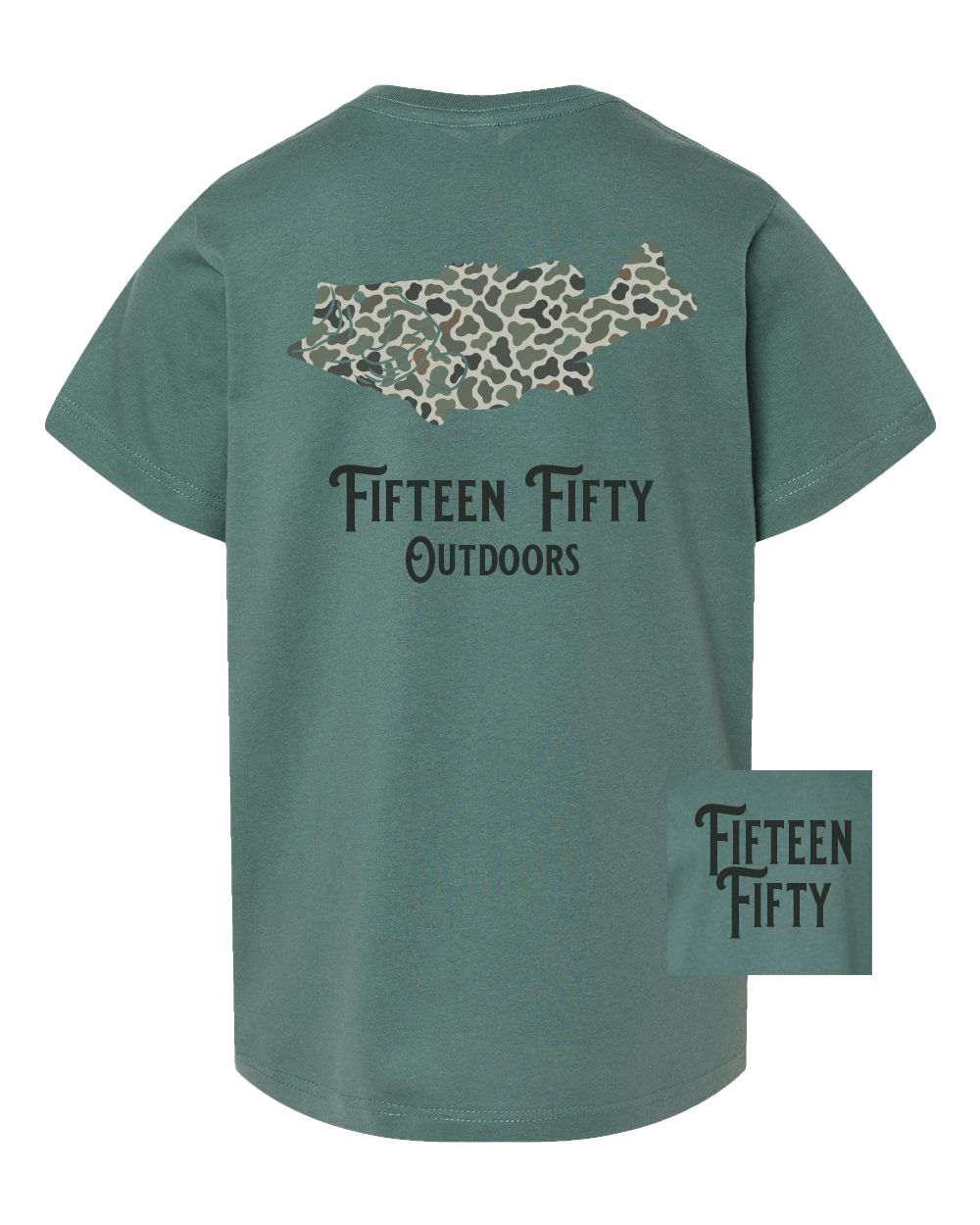 Camo Bass Toddler Tee