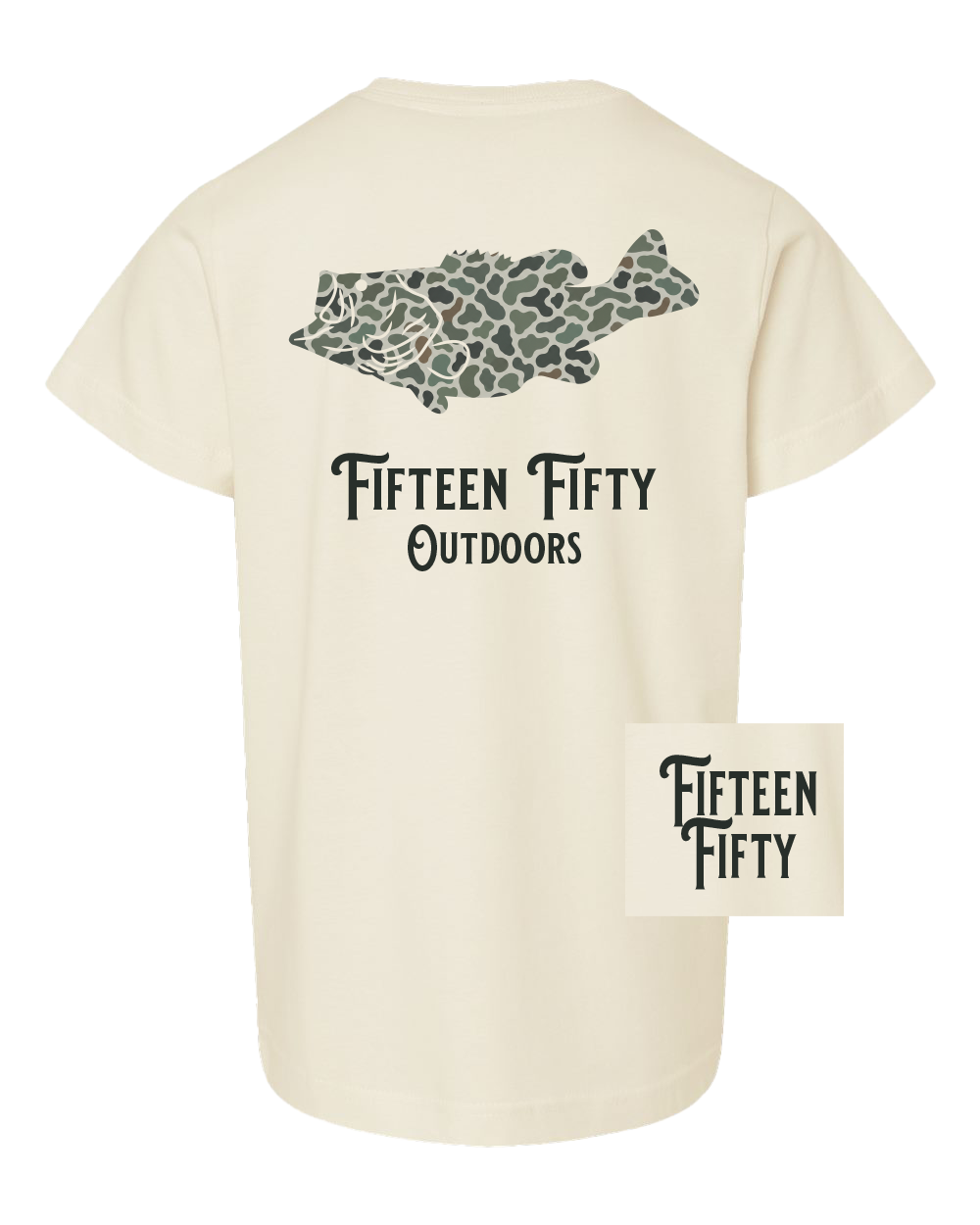 Camo Bass Toddler Tee
