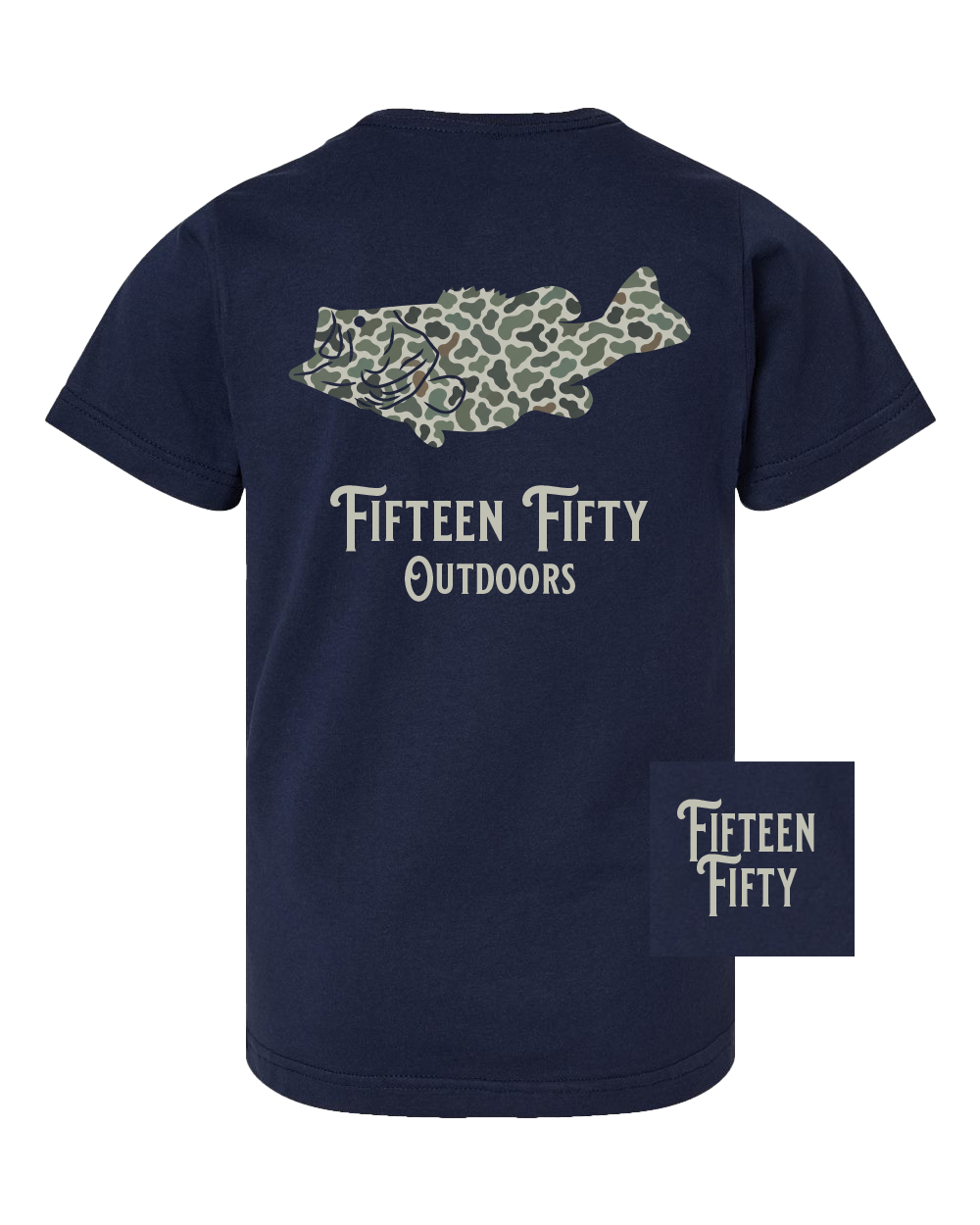 Camo Bass Toddler Tee