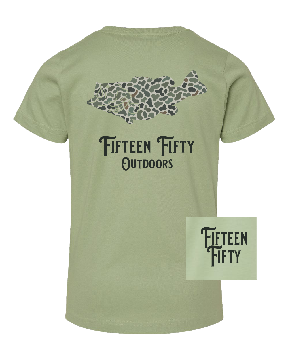 Camo Bass Toddler Tee