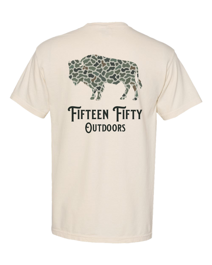 Camo Bison Tee