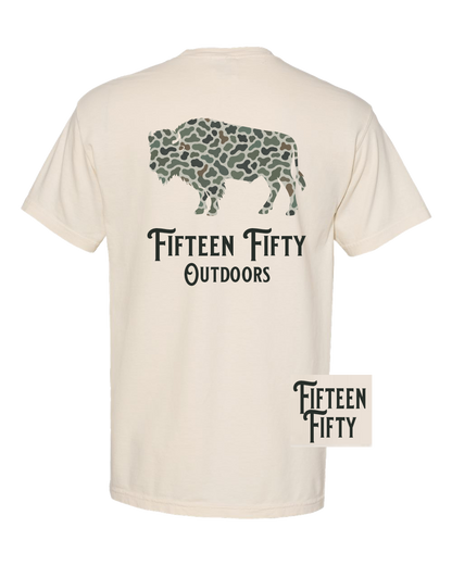 Camo Bison Tee