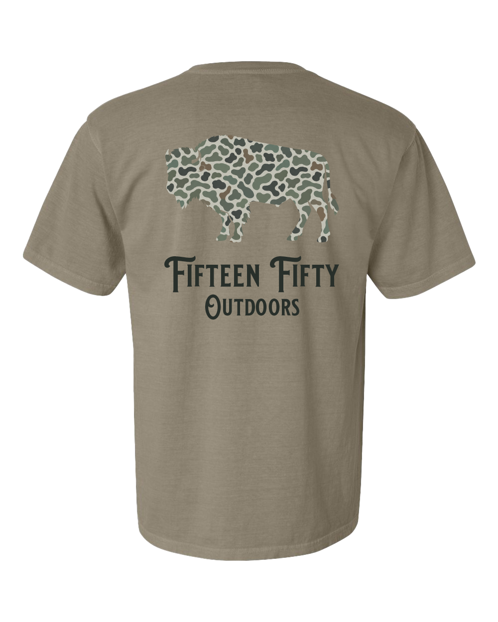 Camo Bison Tee