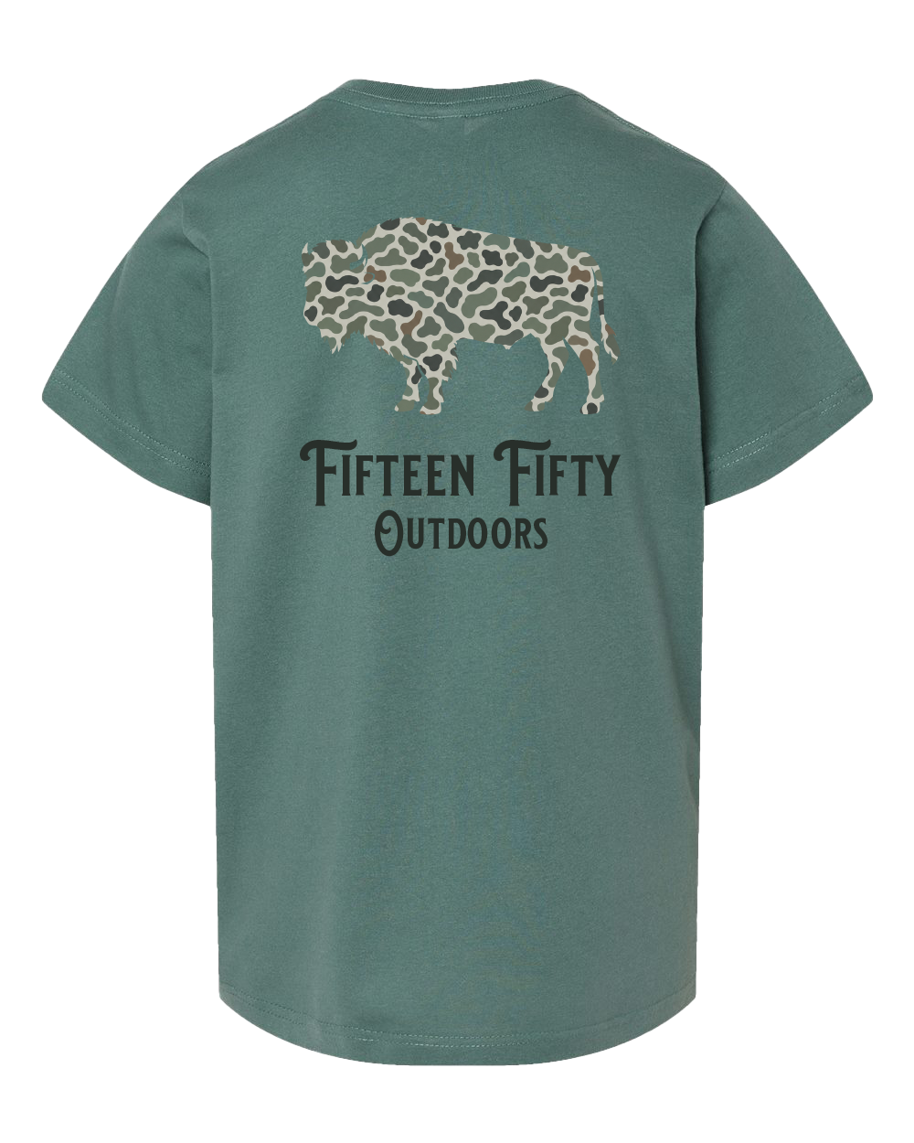 Camo Bison Toddler Tee
