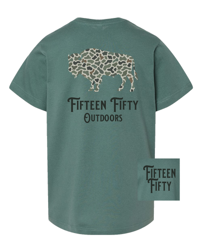 Camo Bison Toddler Tee