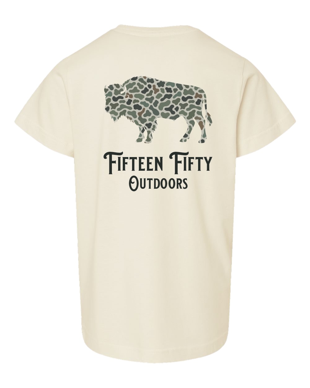 Camo Bison Toddler Tee